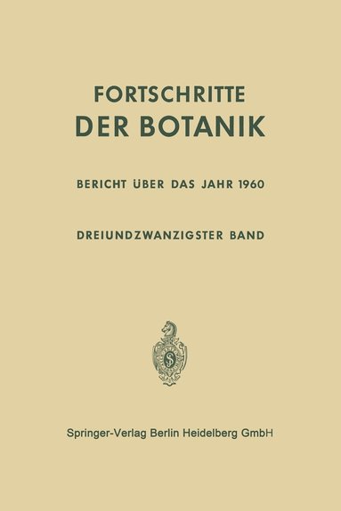 bokomslag Bericht ber das Jahr 1960