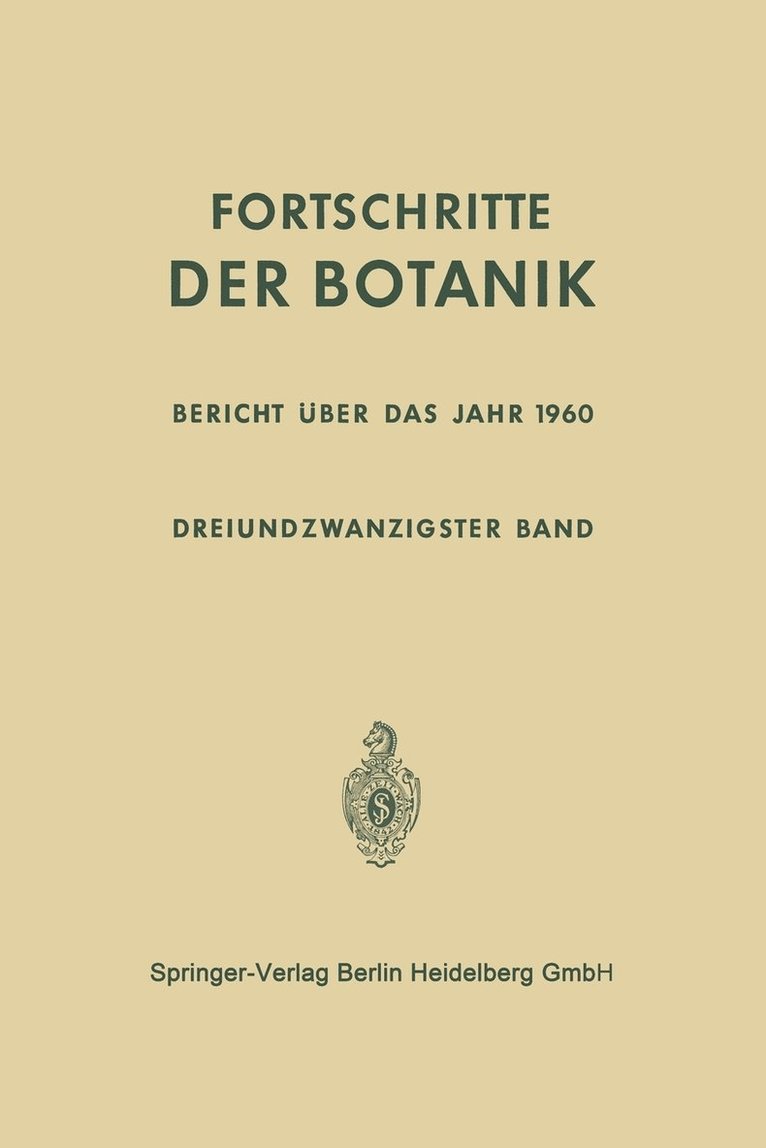 Bericht ber das Jahr 1960 1