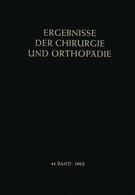 bokomslag Ergebnisse der Chirurgie und Orthopdie