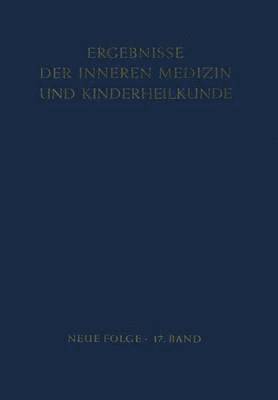 L. Heilmeyer, R. Schoen, B. de Rudder, B. De Rudder - Ergebnisse der Inneren Medizin und Kinderheilkunde, Häftad