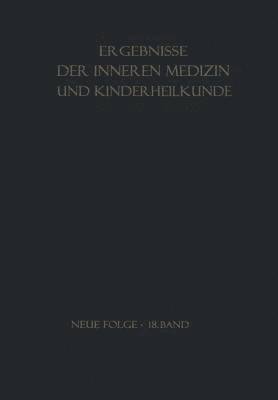 bokomslag Ergebnisse der Inneren Medizin und Kinderheilkunde