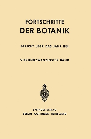 bokomslag Fortschritte der Botanik