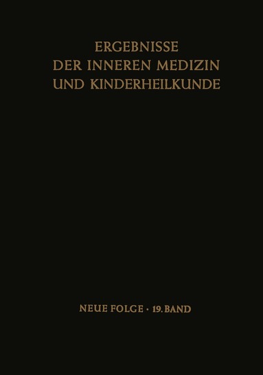 L. Heilmeyer, R. Schoen, B. De Rudder, A. Prader - Ergebnisse der Inneren Medizin und Kinderheilkunde, Häftad