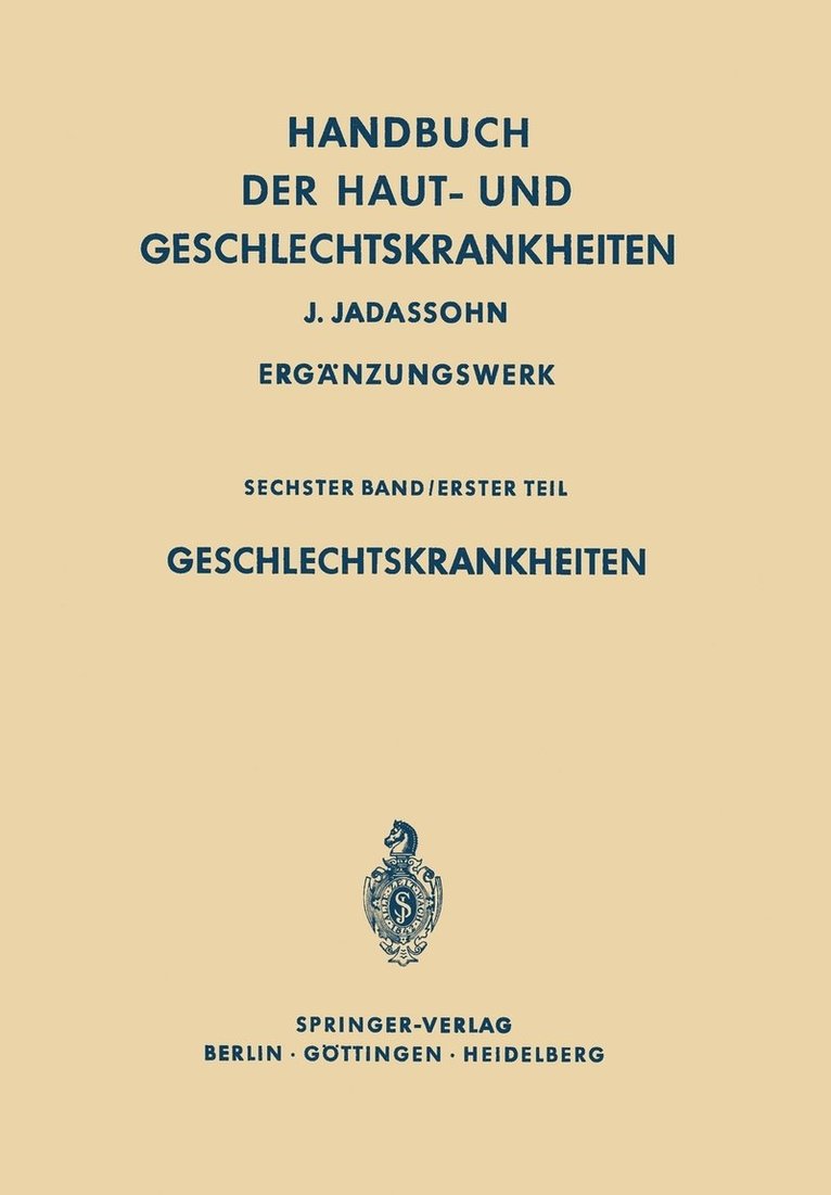 Geschlechtskrankheiten 1