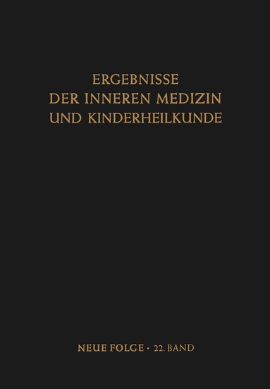 L. Heilmeyer, R. Schoen, A. Prader - Ergebnisse der Inneren Medizin und Kinderheilkunde, Häftad