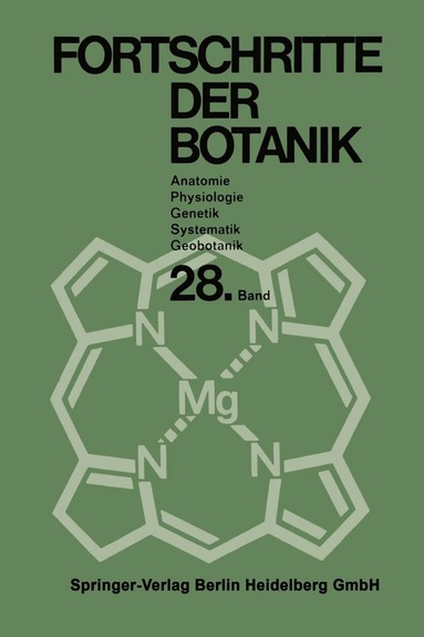 Erwin Bünning, Heinz Ellenberg, Karl Esser, Hermann Merxmüller, Peter Sitte - Fortschritte der Botanik, Häftad