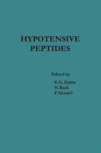 bokomslag Hypotensive Peptides