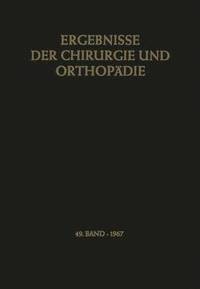 bokomslag Ergebnisse der Chirurgie und Orthopdie