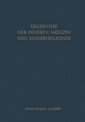 bokomslag Ergebnisse der Inneren Medizin und Kinderheilkunde