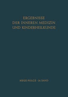 bokomslag Ergebnisse der Inneren Medizin und Kinderheilkunde