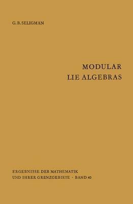 bokomslag Modular Lie Algebras