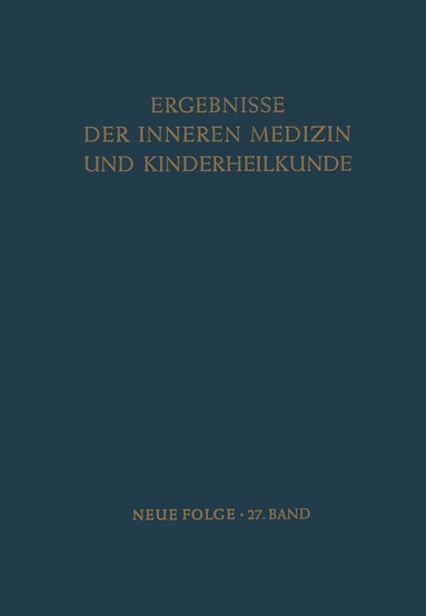 L. Heilmeyer, A. Prader, A.-F. Muller, R. Schoen, L. Heilmeyer, A. Prader - Ergebnisse der Inneren Medizin und Kinderheilkunde, Häftad