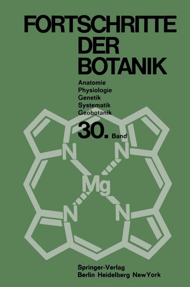 Heinz Ellenberg, Karl Esser, Hermann Merxmüller, Peter Sitte, Hubert Ziegler - Fortschritte der Botanik, Häftad