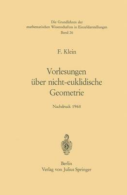 bokomslag Vorlesungen ber Nicht-Euklidische Geometrie