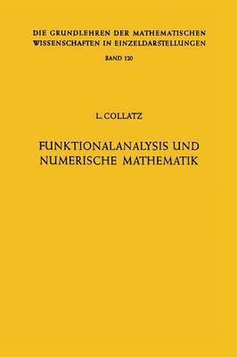 bokomslag Funktionalanalysis und Numerische Mathematik