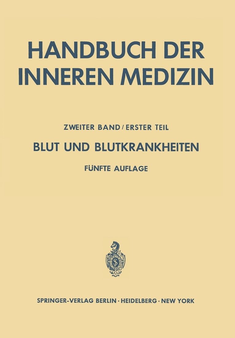 Blut und Blutkrankheiten 1