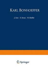 bokomslag Karl Bonhoeffer
