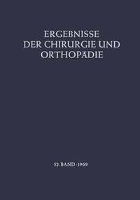 bokomslag Ergebnisse der Chirurgie und Orthopdie