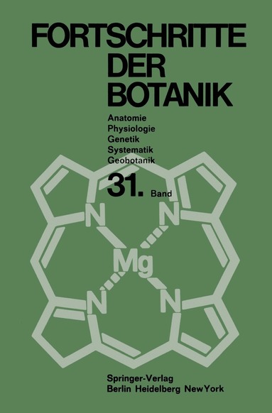 Heinz Ellenberg, Karl Esser, Hermann Merxmüller, Peter Sitte, Hubert Ziegler - Fortschritte der Botanik, Häftad