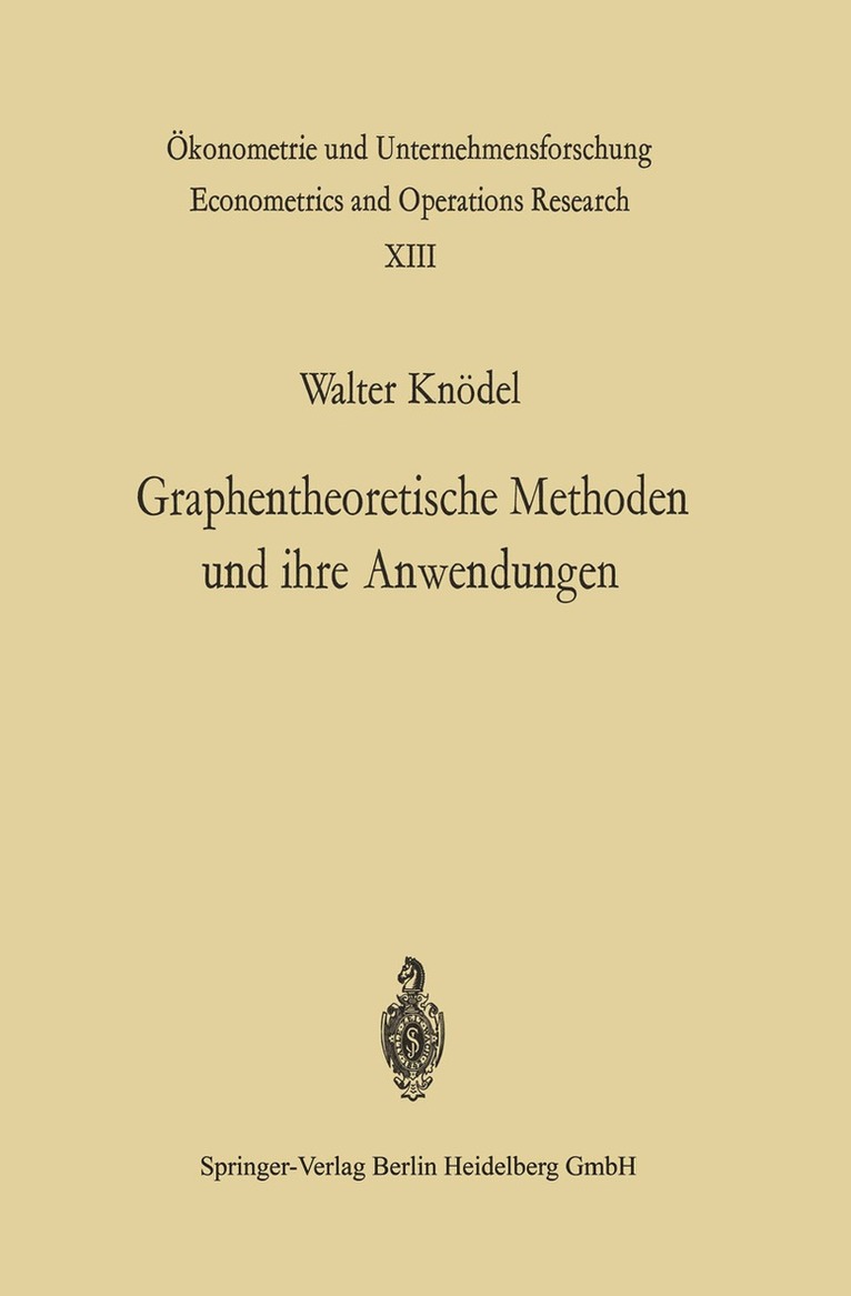 Graphentheoretische Methoden und ihre Anwendungen 1