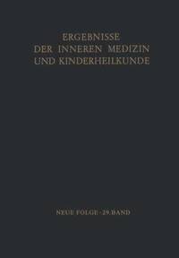 bokomslag Ergebnisse der Inneren Medizin und Kinderheilkunde