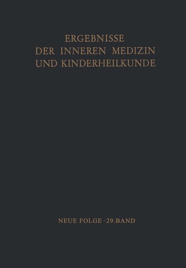 Ludwig Heilmeyer, Alex-F. Muller - Ergebnisse der Inneren Medizin und Kinderheilkunde, Häftad