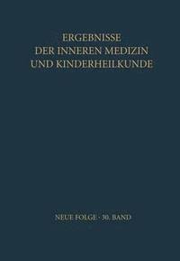 bokomslag Ergebnisse der Inneren Medizin und Kinderheilkunde