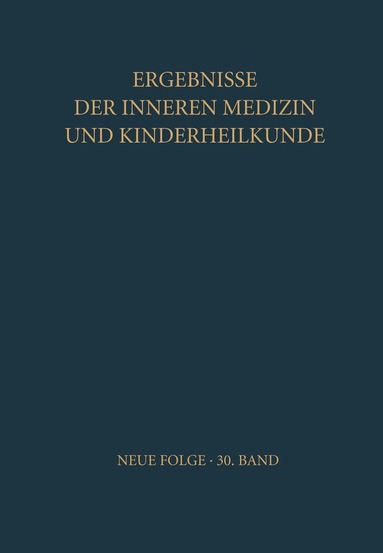 Ludwig Heilmeyer, Alex-F. Muller - Ergebnisse der Inneren Medizin und Kinderheilkunde, Häftad