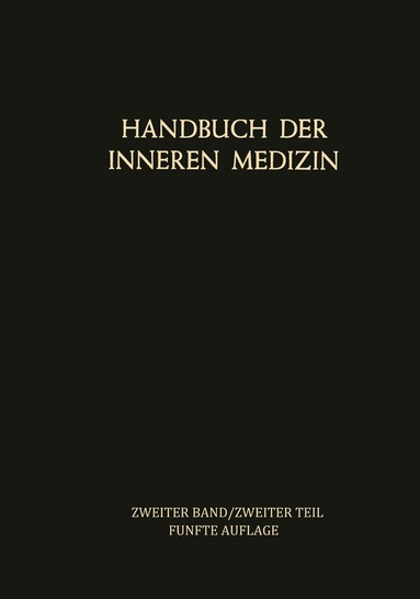 L. Heilmeyer - Blut und Blutkrankheiten, Häftad