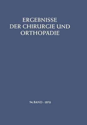 bokomslag Ergebnisse der Chirurgie und Orthopdie