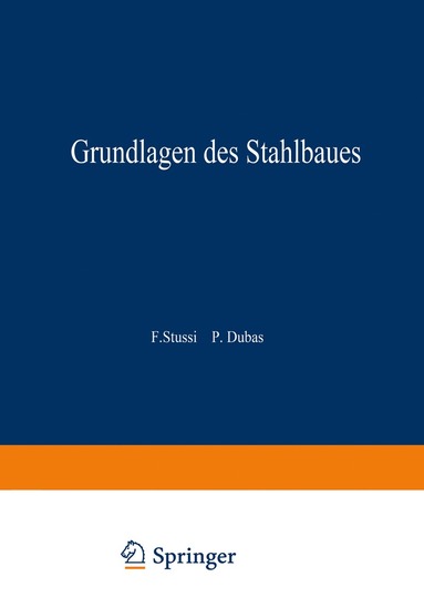 bokomslag Grundlagen des Stahlbaues