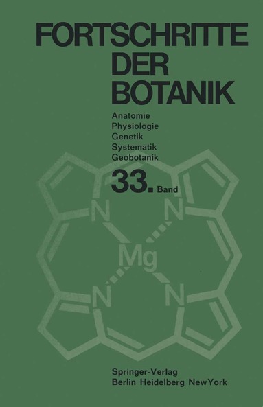 Heinz Ellenberg, Karl Esser, Hermann Merxmüller, Peter Sitte, Hubert Ziegler - Fortschritte der Botanik, Häftad