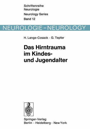 bokomslag Das Hirntrauma im Kindes- und Jugendalter