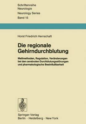 bokomslag Die regionale Gehirndurchblutung