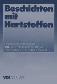 bokomslag Beschichten mit Hartstoffen