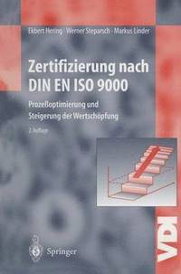 bokomslag Zertifizierung nach DIN EN ISO 9000