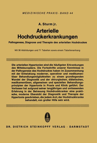 jun. Sturm, Alexander - Arterielle Hochdruckerkrankungen, Häftad