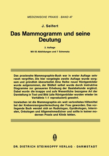 Jürgen Seifert - Das Mammogramm und seine Deutung, Häftad