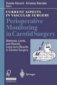 bokomslag Perioperative Monitoring in Carotid Surgery