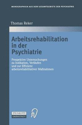 bokomslag Arbeitsrehabilitation in der Psychiatrie