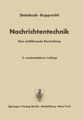 Karl Steinbuch, Werner Rupprecht - Nachrichtentechnik, Häftad