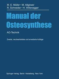 bokomslag Manual der Osteosynthese