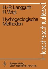 bokomslag Hydrogeologische Methoden
