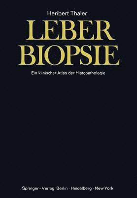 H. Thaler - Leberbiopsie, Häftad