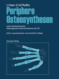 bokomslag Periphere Osteosynthesen