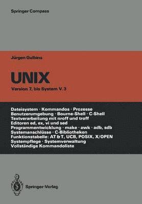 bokomslag UNIX