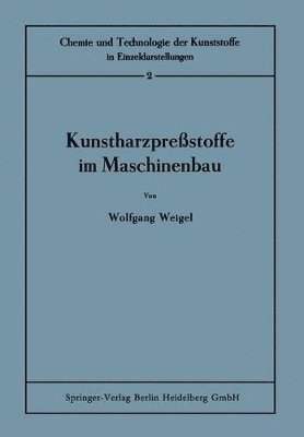 bokomslag Kunstharzpreßstoffe im Maschinenbau