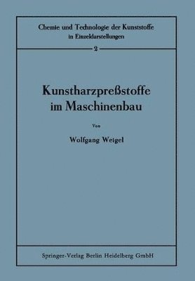 bokomslag Kunstharzprestoffe im Maschinenbau