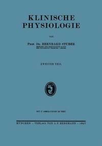 bokomslag Klinische Physiologie