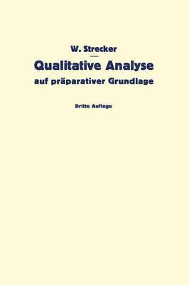 Qualitative Analyse auf prparativer Grundlage 1